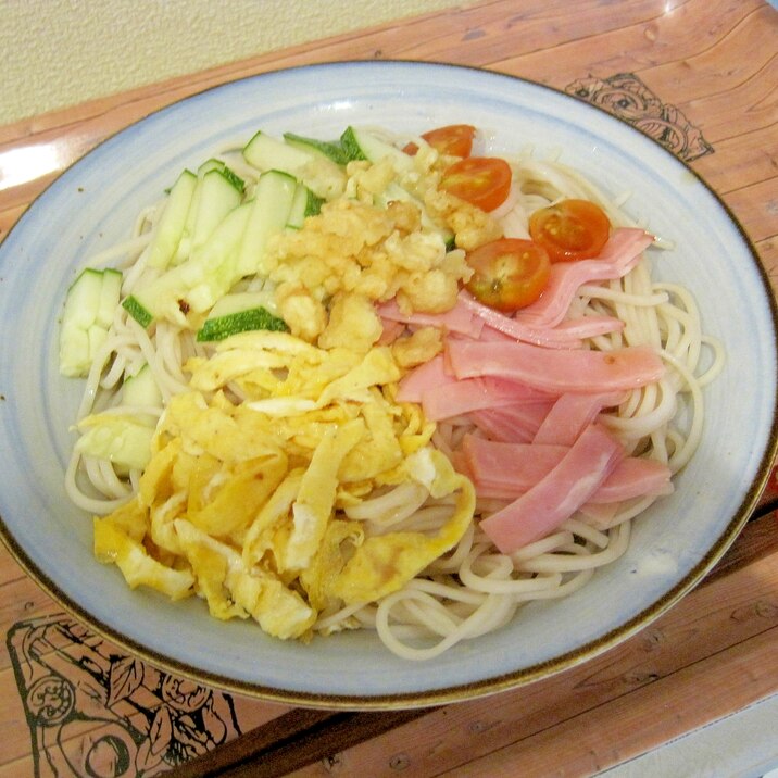 冷やし中華風蕎麦